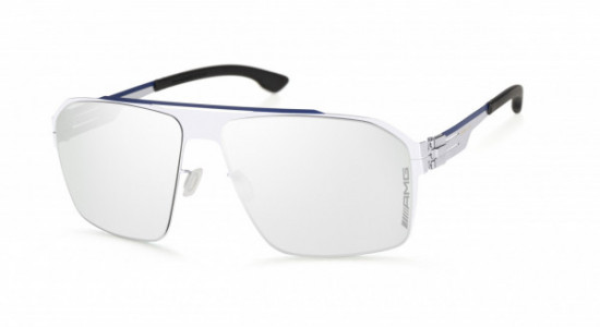 ic! berlin AMG 02 Sunglasses, Fashion-Silver-Blue-Bridge