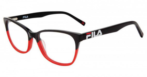 Fila VF9467 Eyeglasses, Black Red