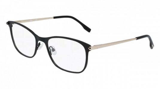 Lacoste L2276 Eyeglasses, (001) BLACK/CRYSTAL