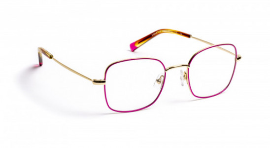J.F. Rey VIOLETTE Eyeglasses, PURPLE/SHINY GOLD 12/16 GIRL (7050)
