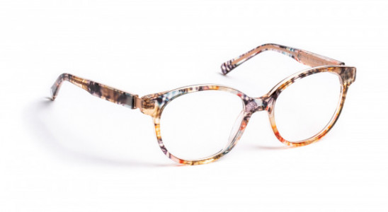 J.F. Rey ROSALIE Eyeglasses, FLOWER GOLD PINK 8/12 GIRL (5550)