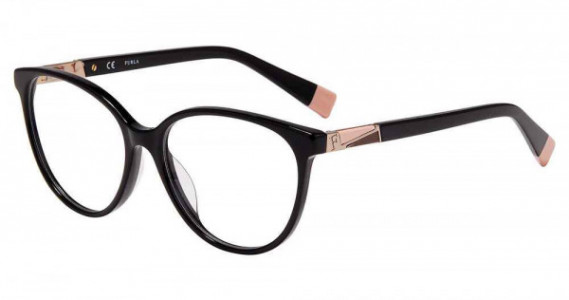 Furla VFU189 Eyeglasses, Black
