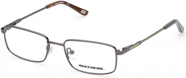 Skechers SE1186 Eyeglasses, 008 - Shiny Gunmetal