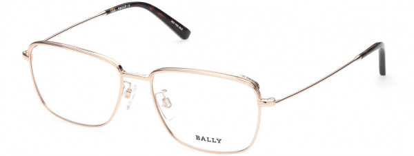 Bally BY5047-H Eyeglasses, 028 - Shiny Rose Gold