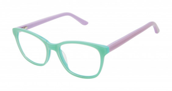 gx by Gwen Stefani GX828 Eyeglasses, Green / Turquoise (GRN)