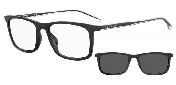 HUGO BOSS Black BOSS 1150/CS Sunglasses, 0003 MATTE BLACK