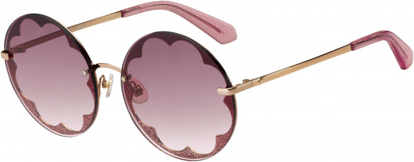 Kate Spade Alivia/G/S Sunglasses, 0W66 Pink Glitter