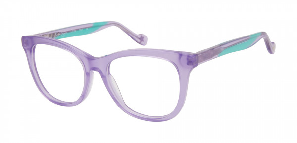 Jessica Simpson JT102 Eyeglasses, XTLMT CRYSTAL/BLUE