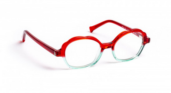 J.F. Rey TRALALA Eyeglasses, FLOWER BLUE/PINK 4/6 GIRL (2575)