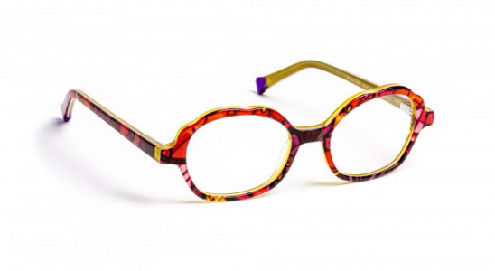 J.F. Rey TRALALA Eyeglasses, FLOWER PINK/YELLOW 4/6 GIRL (8750)