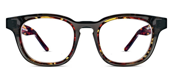 Thierry Lasry CLUMSY Eyeglasses, Translucent Dark Grey