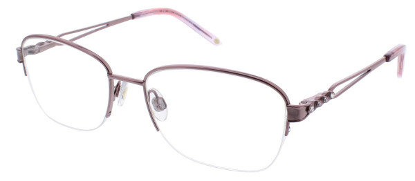 Jessica McClintock JMC 4325 Eyeglasses, Mauve