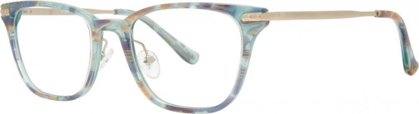 Kensie Awks Eyeglasses, Lagoon Tortoise