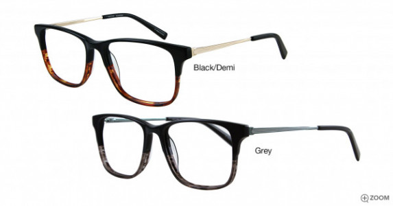 Colours Stitt Eyeglasses, Black/Demi