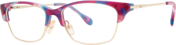 Lilly Pulitzer Girls Bunny Eyeglasses, Party Pink