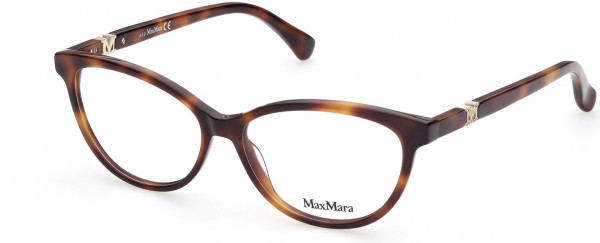 Max Mara MM5014 Eyeglasses, 052 - Dark Havana