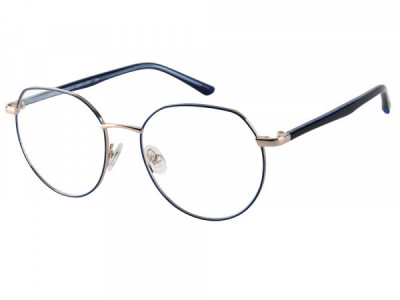 Amadeus A1044 Eyeglasses, Gold With Blue
