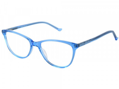 Baron BZ151 Eyeglasses, Crystal Blue