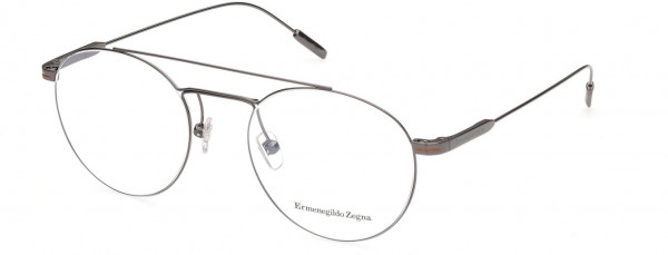 Ermenegildo Zegna EZ5218 Eyeglasses, 008 - Shiny Gunmetal