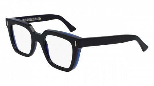 Cutler and Gross CG1305 Eyeglasses, (004) BLACK/BLUE