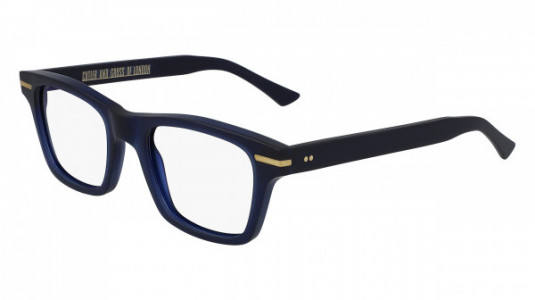 Cutler and Gross CG1337 Eyeglasses, (003) MATT NAVY BLUE