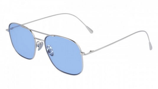 Cutler and Gross CG1267PPLS Sunglasses, (001) SILVER/BLUE