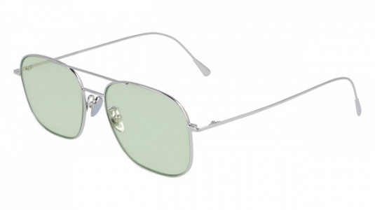 Cutler and Gross CG1267PPLS Sunglasses, (002) SILVER/GREEN
