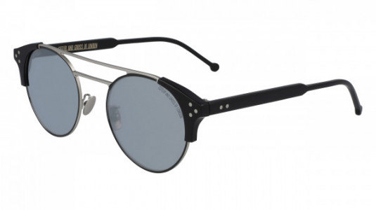 Cutler and Gross CG1271S Sunglasses, (001) SILVER/BLACK