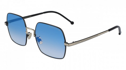 Cutler and Gross CG1300S Sunglasses, (005) GOLD/BLACK/METALLIC