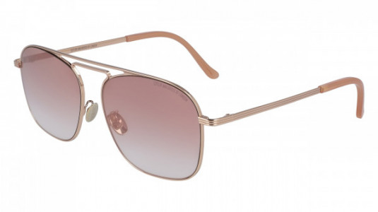 Cutler and Gross CG1310S Sunglasses, (001) GOLD/PINK/METALLIC/BEIGE