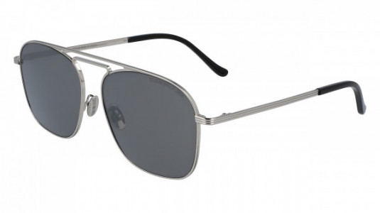 Cutler and Gross CG1310S Sunglasses, (004) SILVER/BLACK/METALLIC