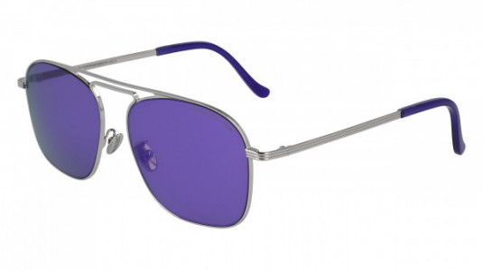 Cutler and Gross CG1310S Sunglasses, (005) SILVER/PURPLE/METALLIC