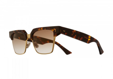 Cutler and Gross CG1348S Sunglasses, (003) BLACK/DARK TURTLE