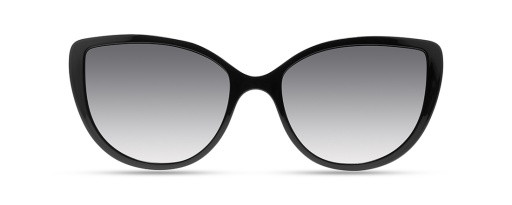 ECO by Modo IVY Eyeglasses, BLACK - SUN CLIP