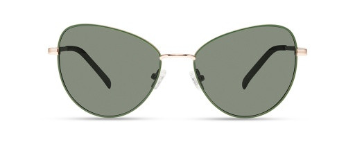 ECO by Modo HEATHER Sunglasses, GREEN / ROSE GOLD