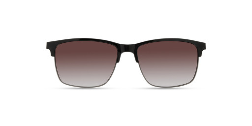 ECO by Modo EVEREST Eyeglasses, BLACK-SUN CLIP
