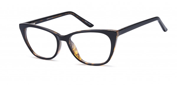 4U US109 Eyeglasses, Black