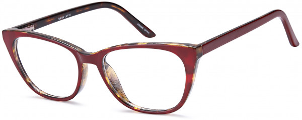 4U US109 Eyeglasses, Red