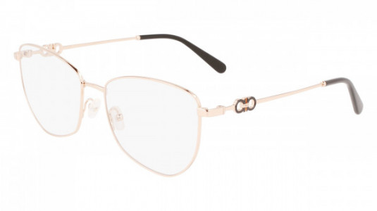 Ferragamo SF2214 Eyeglasses, (770) ROSE GOLD