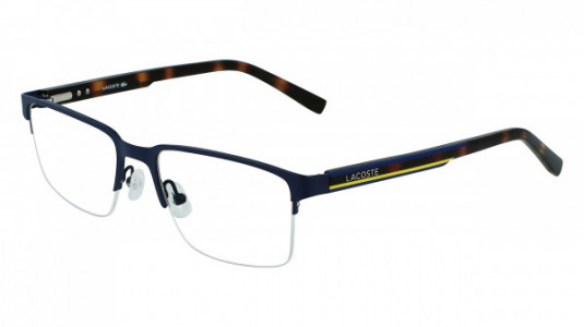 Lacoste L2279 Eyeglasses, (401) MATTE BLUE