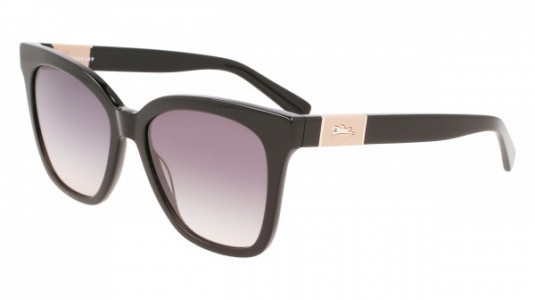 Longchamp LO696S Sunglasses, (001) BLACK