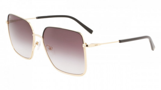 MCM MCM162S Sunglasses, (015) BLACK / GOLD