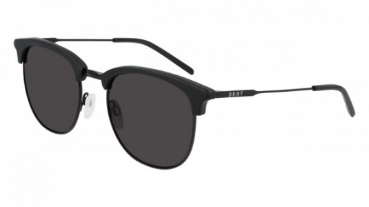 DKNY DK710S Sunglasses, (005) MATTE BLACK