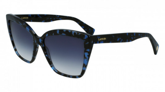 Lanvin LNV617S Sunglasses, (425) BLUE HAVANA