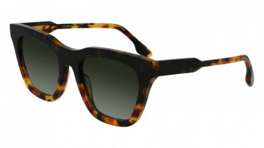 Victoria Beckham VB630S Sunglasses, (231) DARK HAVANA FADE