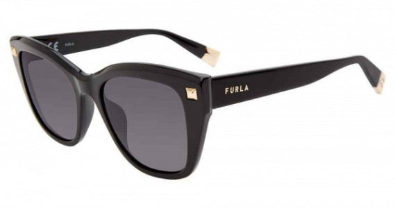 Furla SFU534 Sunglasses, BLACK (0700)