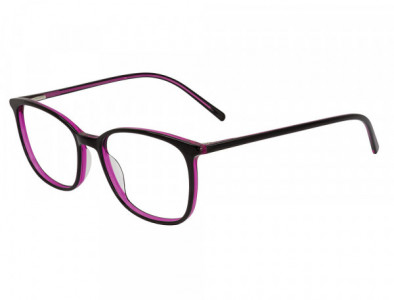 NRG R5110 Eyeglasses, C-2 Black/Magenta