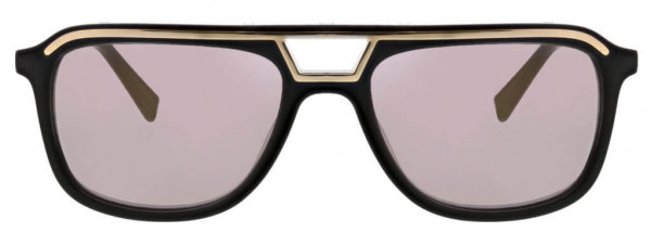 Sean John SJOS511 Sunglasses, 001 Black/Gold