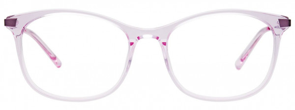 EasyClip EC583 Eyeglasses, 080 - Crystal Purple/Satin Purple