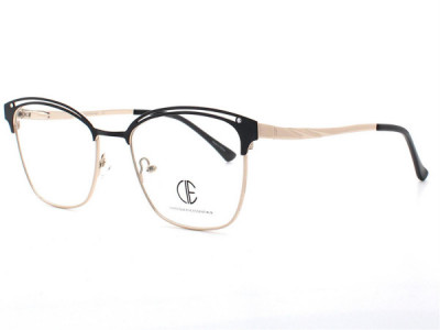 CIE SEC164 Eyeglasses, BLACK GOLD (1)